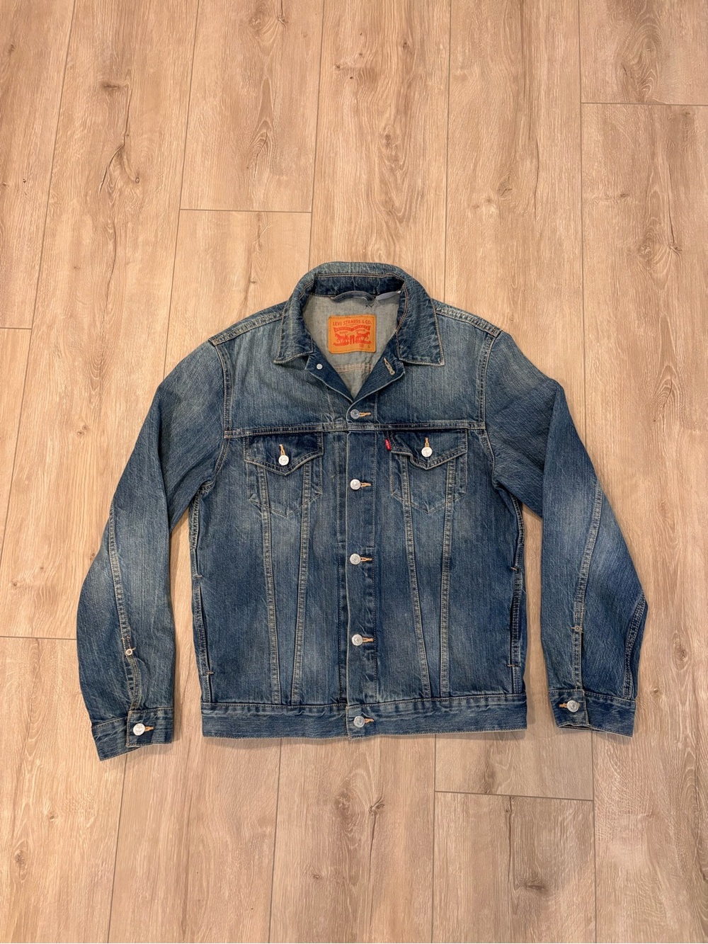 Levi's Indigo Blue Denim Trucker Jacket